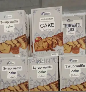 Apple Cinnamon Cake Mix. Syrup Waffle Cake Mix