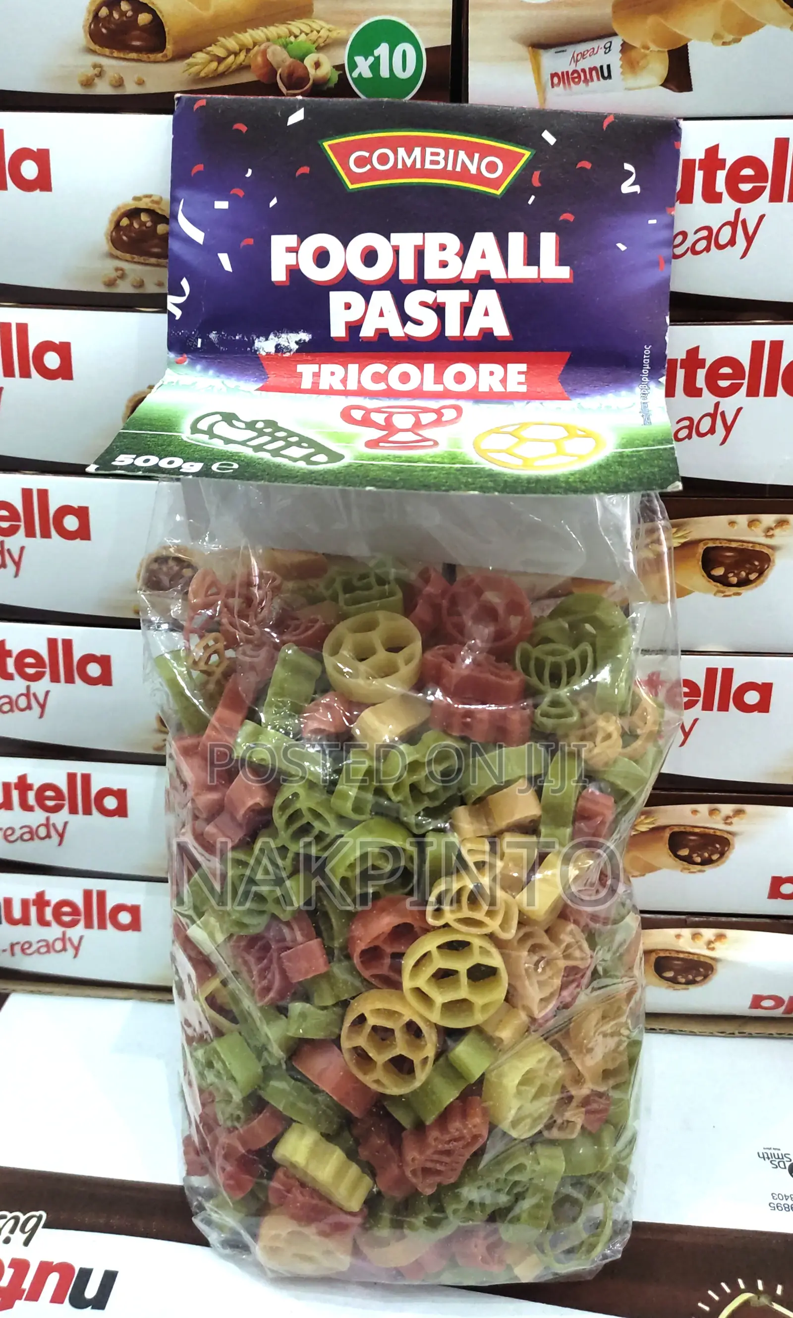 Football Pasta Tricolour