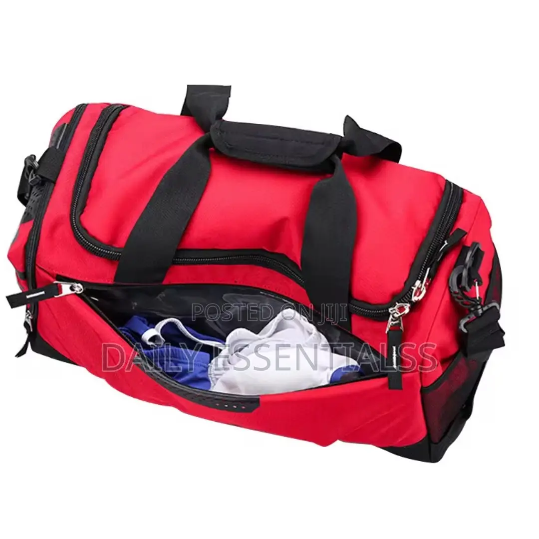Durable Gym Bag With Shoe Pocket – Unisex