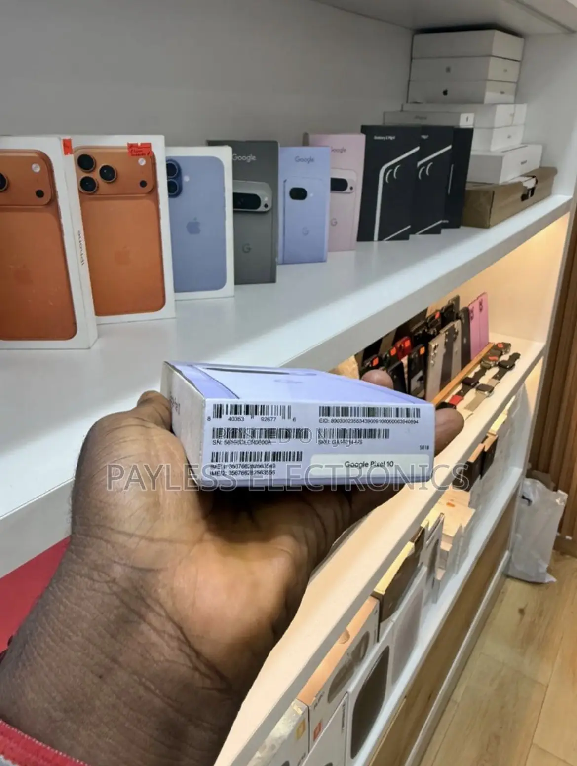 New Google Pixel 10 128 GB Blue