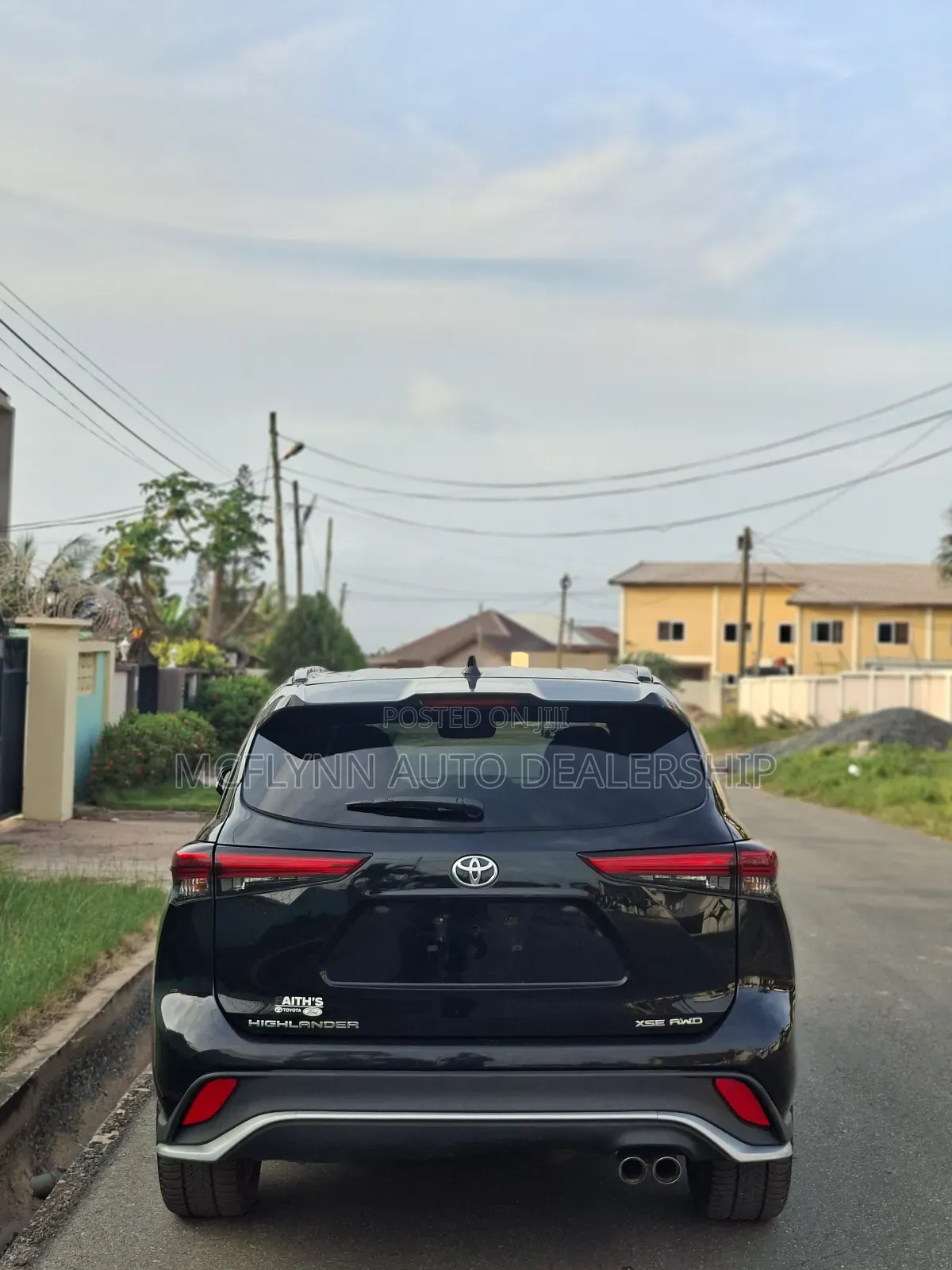 Toyota Highlander XSE 2021 Black