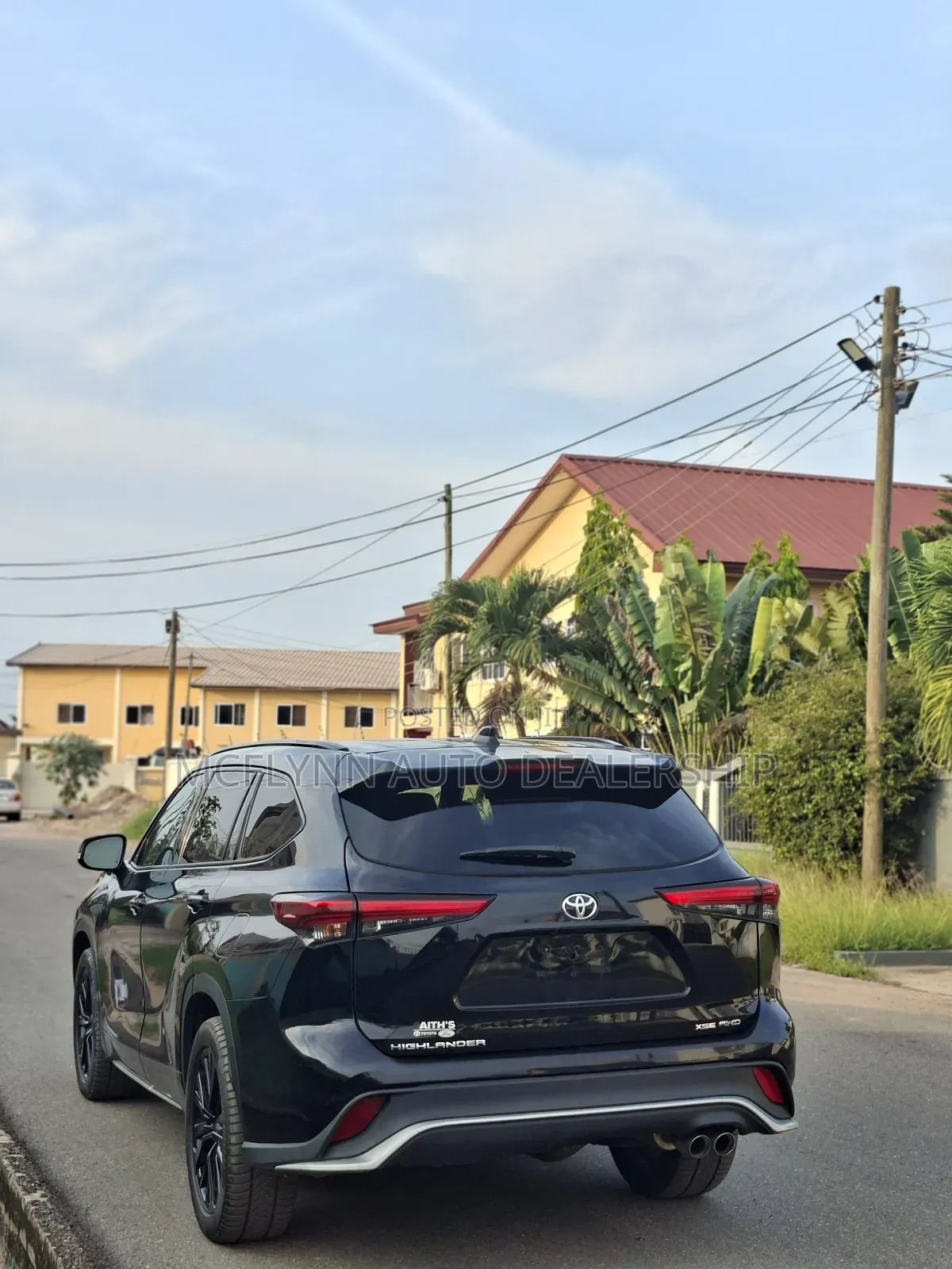 Toyota Highlander XSE 2021 Black