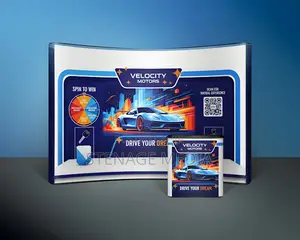 Event Backdrop Stage Branding Printing | Stenage Media