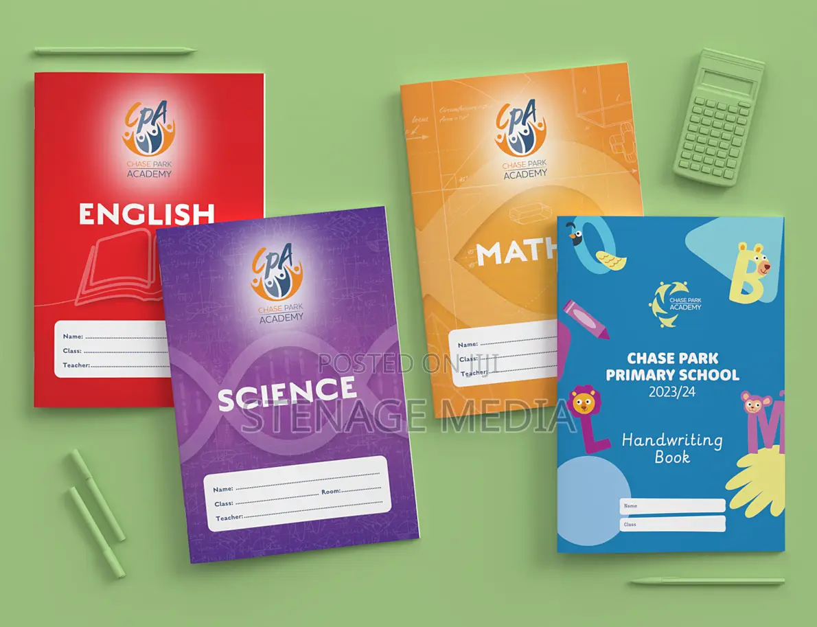 School Exercise Book Notebook Printing | Stenage Media