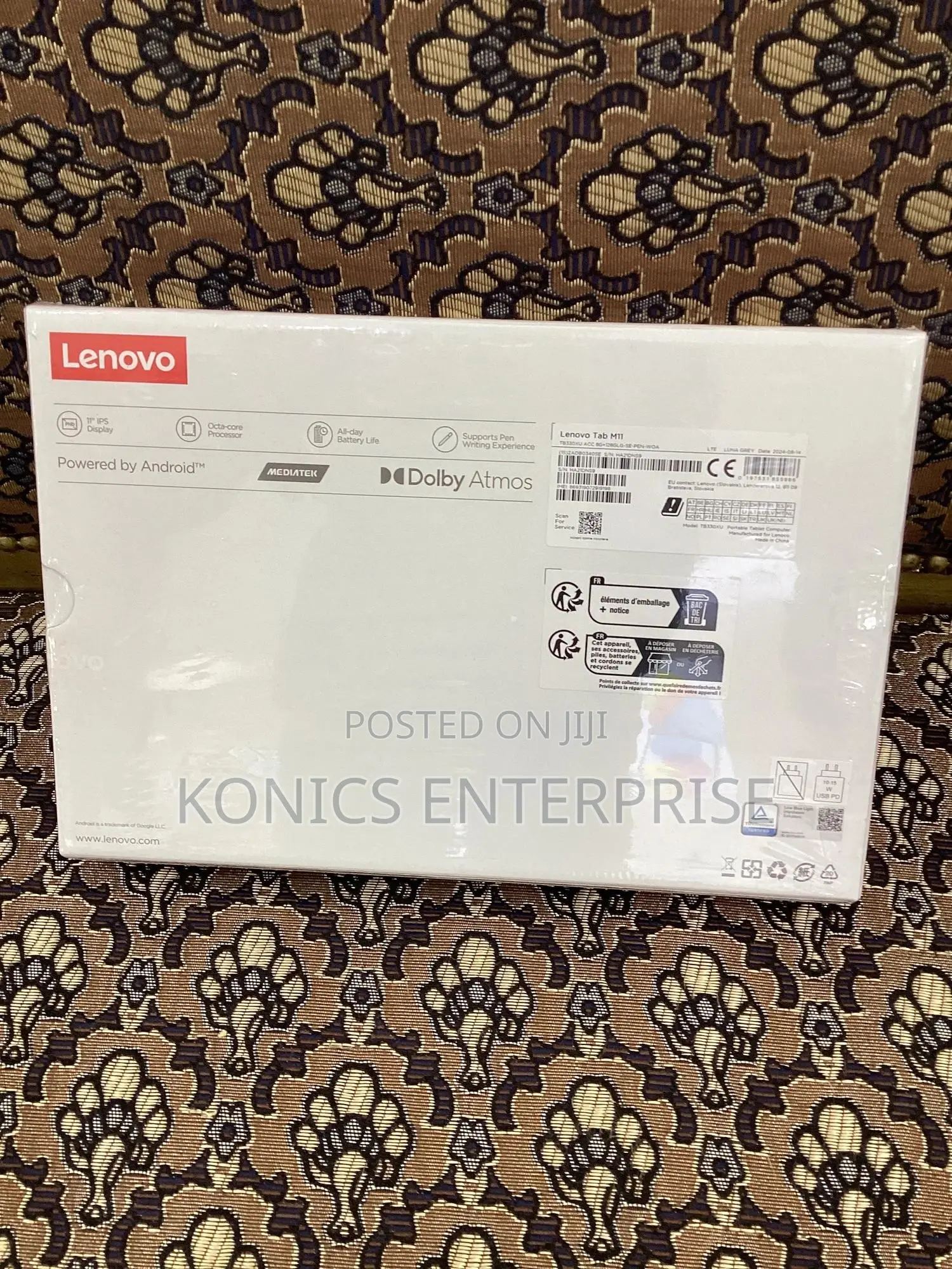 New Lenovo Tab M11 128 GB Gray