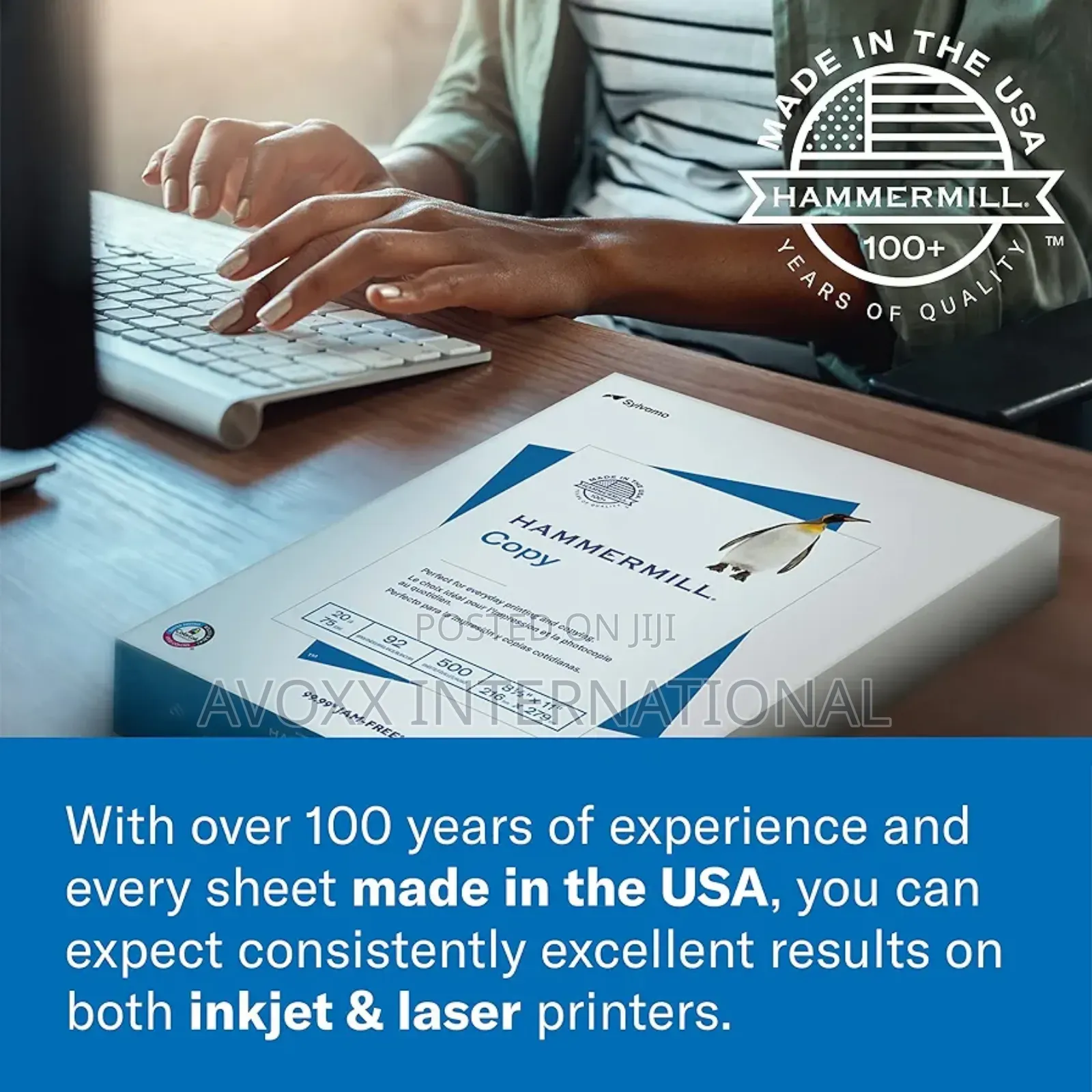 Hammermill Printer Paper, Premium Color, 8.5 X 14 - 1 Ream -500 Sheets