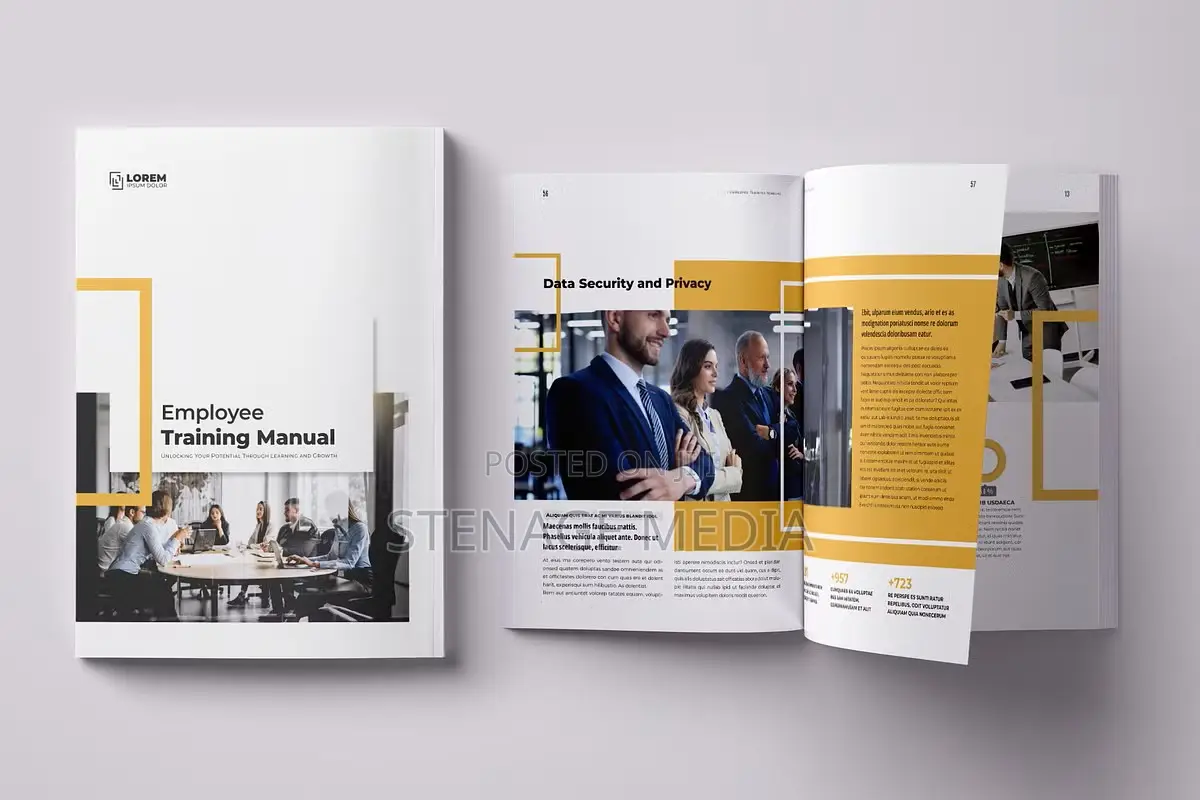 Training Manual Workbook Printing | Stenage Media