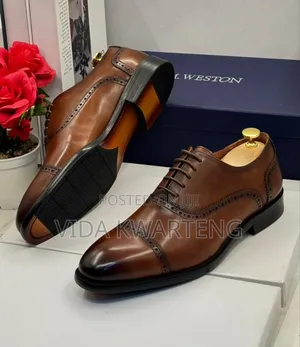 Executive Classic J.M Weston Brown Shoes
