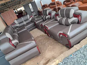 Quality Leather Sofa( Free Delivery)