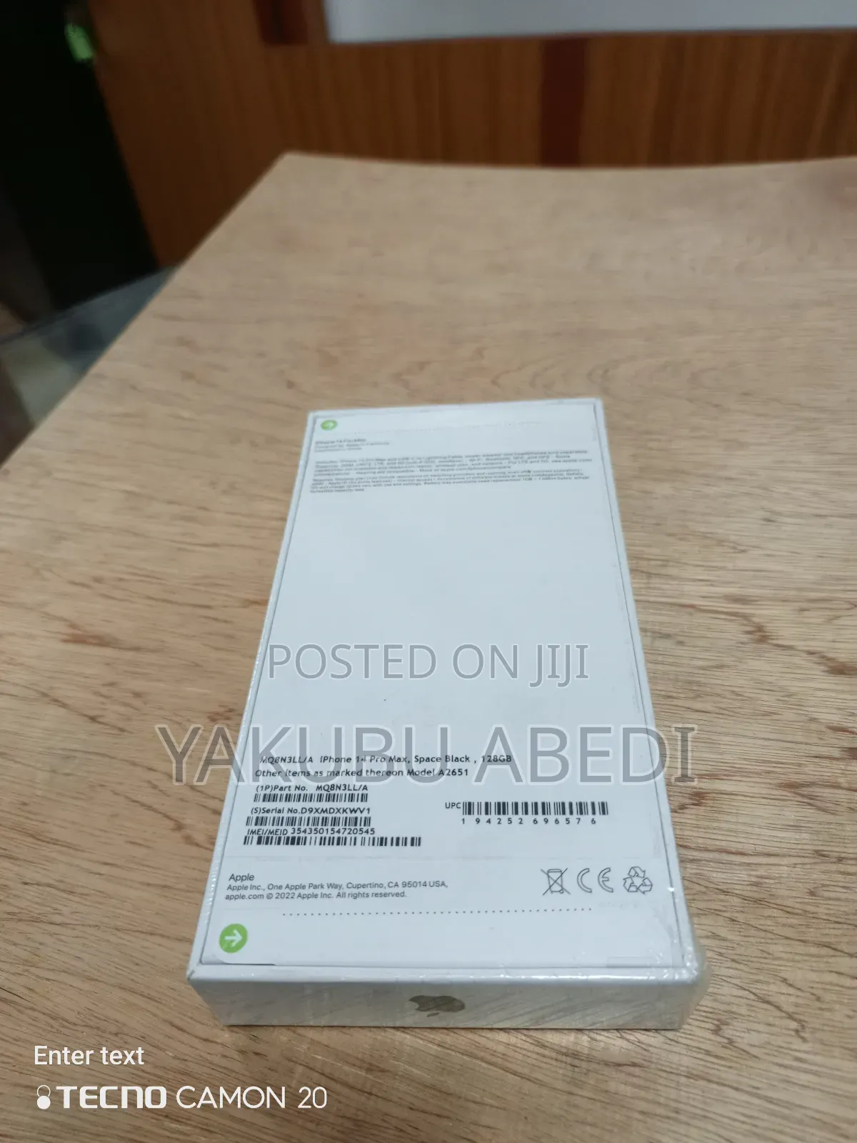New Apple iPhone 14 Pro Max 128 GB Silver