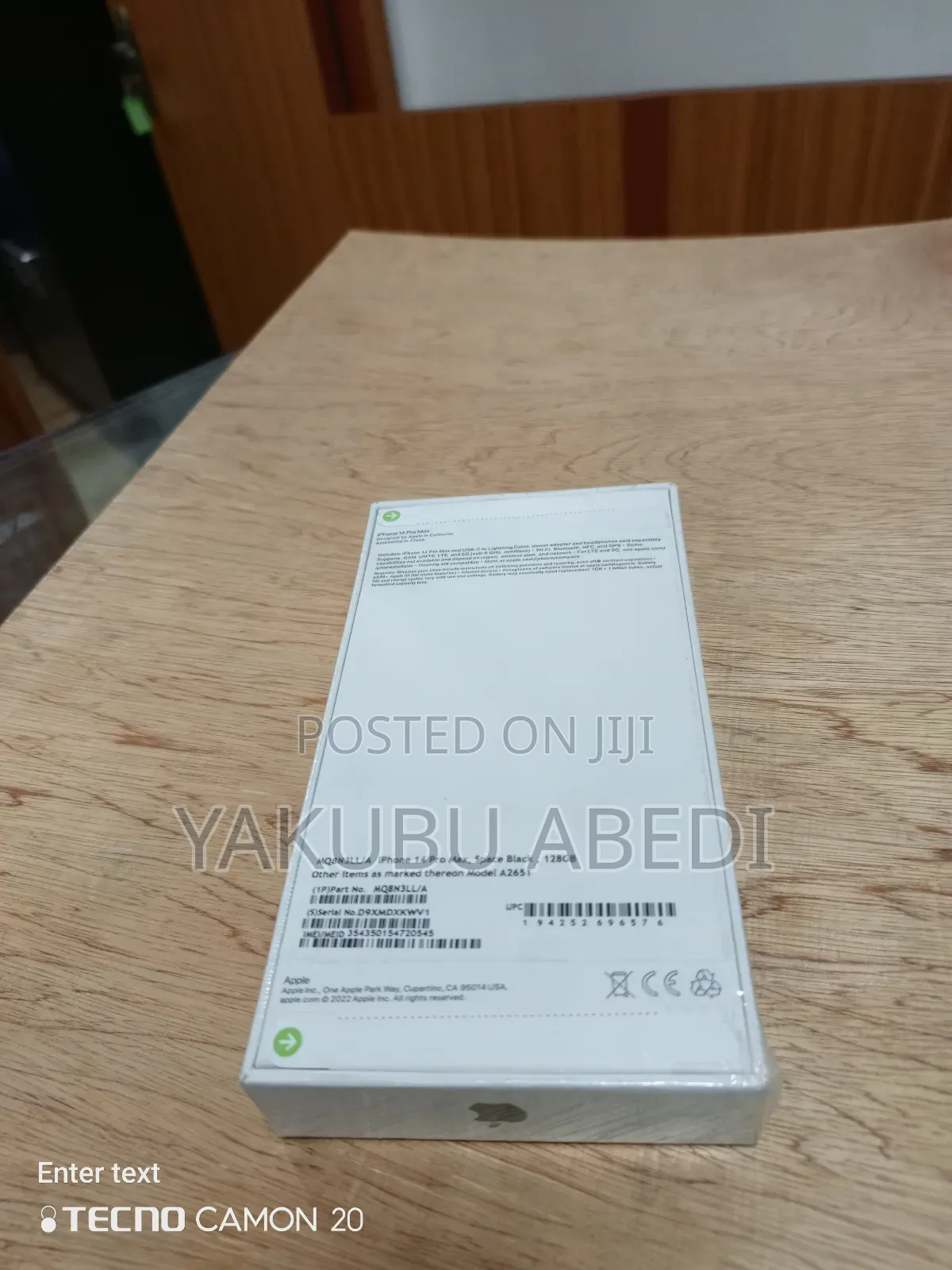 New Apple iPhone 14 Pro Max 128 GB Silver