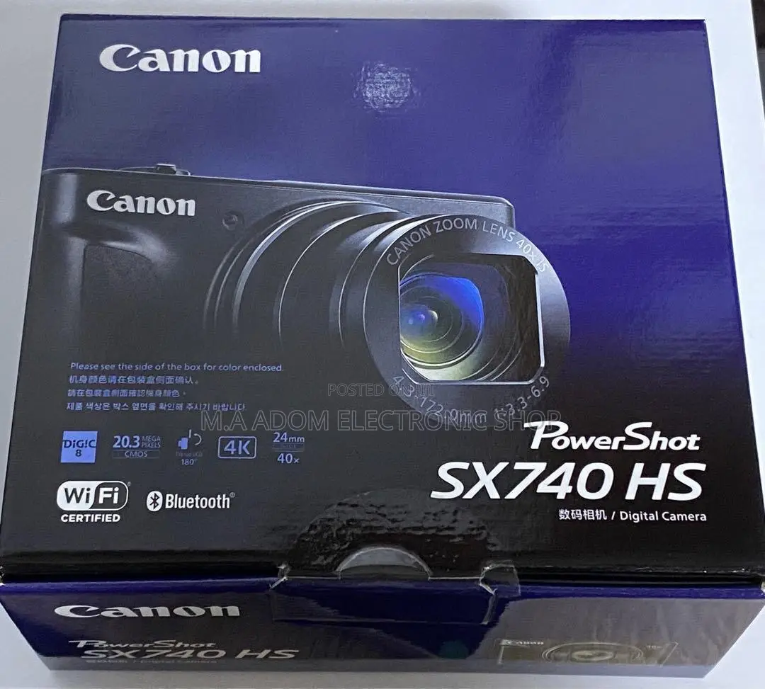 Canon Powershots Sx740