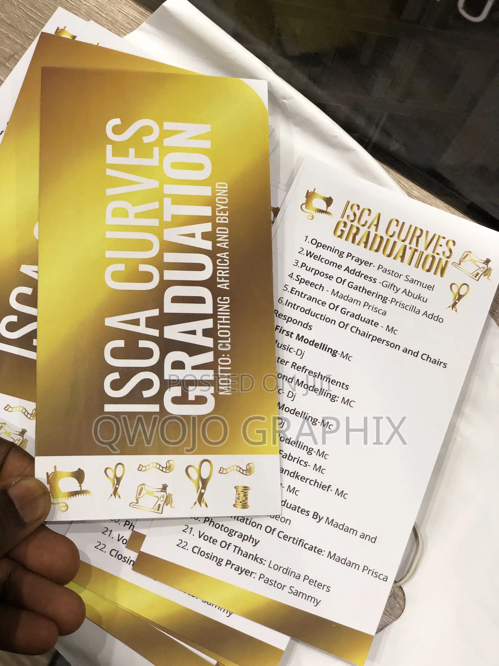 Program Outline Cards