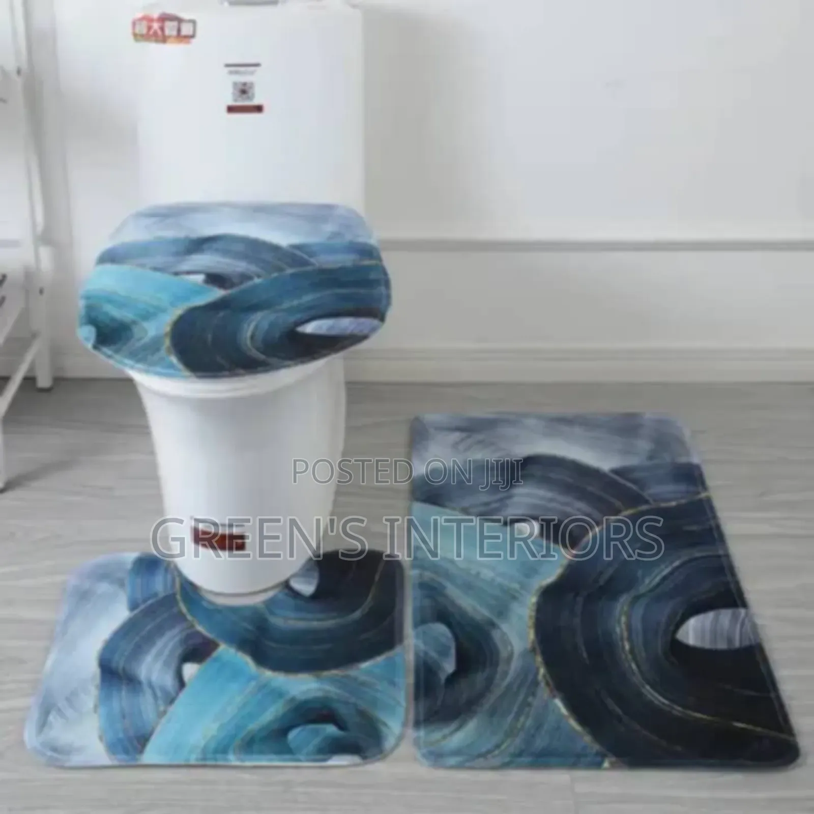 3d Toilet Mat Available