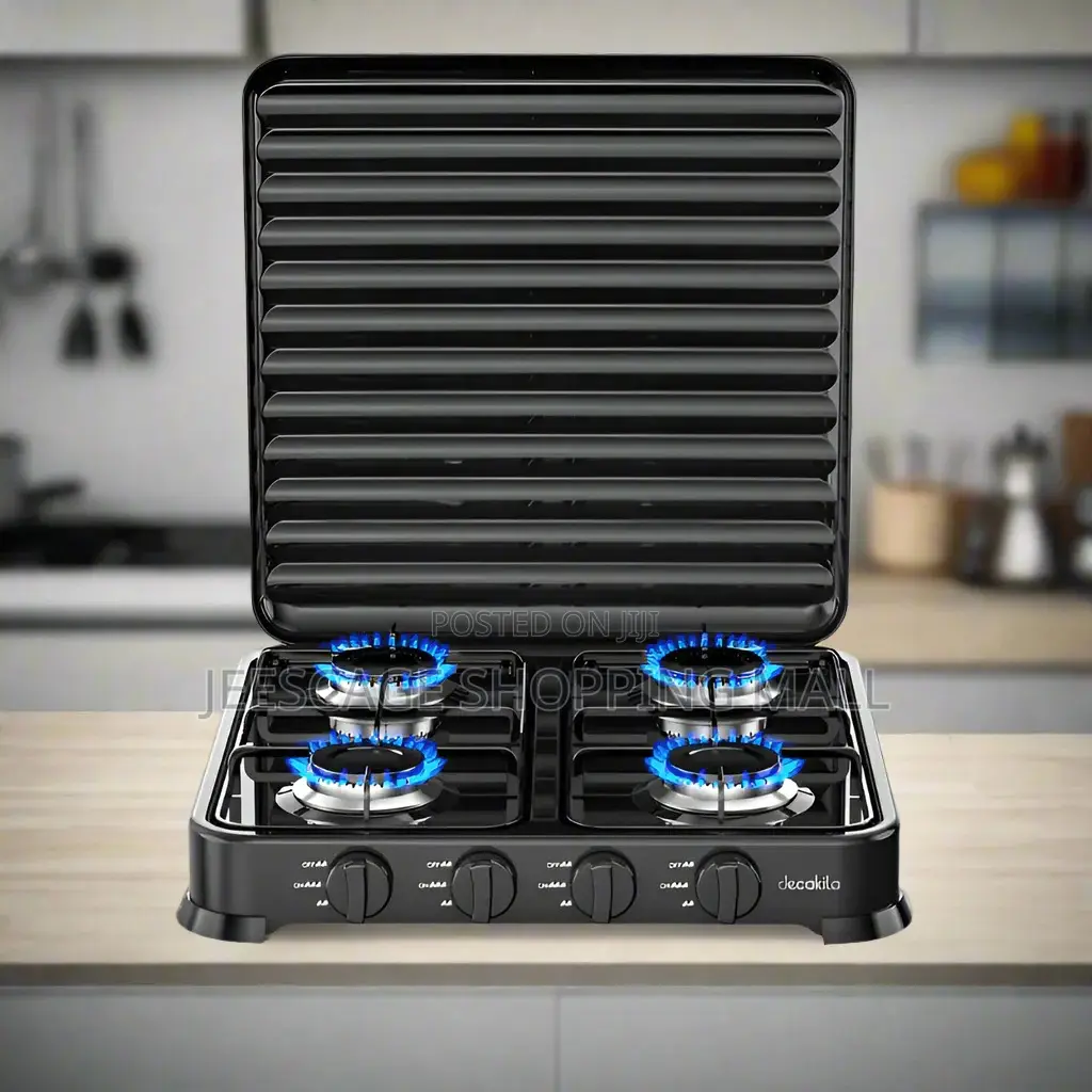 Decakila Four Burner Gas Stove Model Kmgs010b