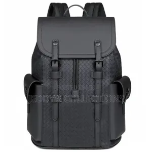 Casual Waterproof Laptop Backpack With Strong Leather and Handle