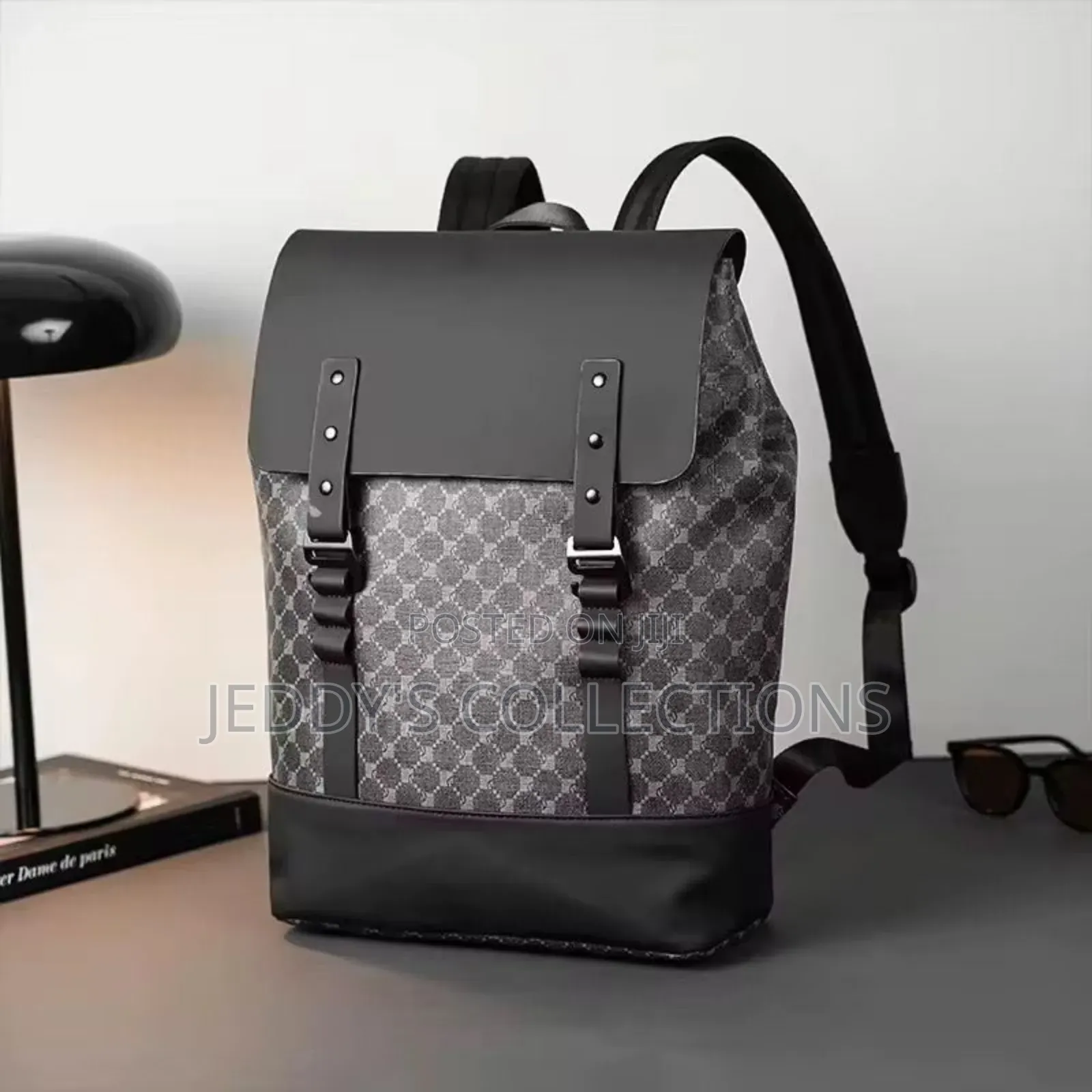 Casual Waterproof Laptop Backpack With Strong Leather and Handle