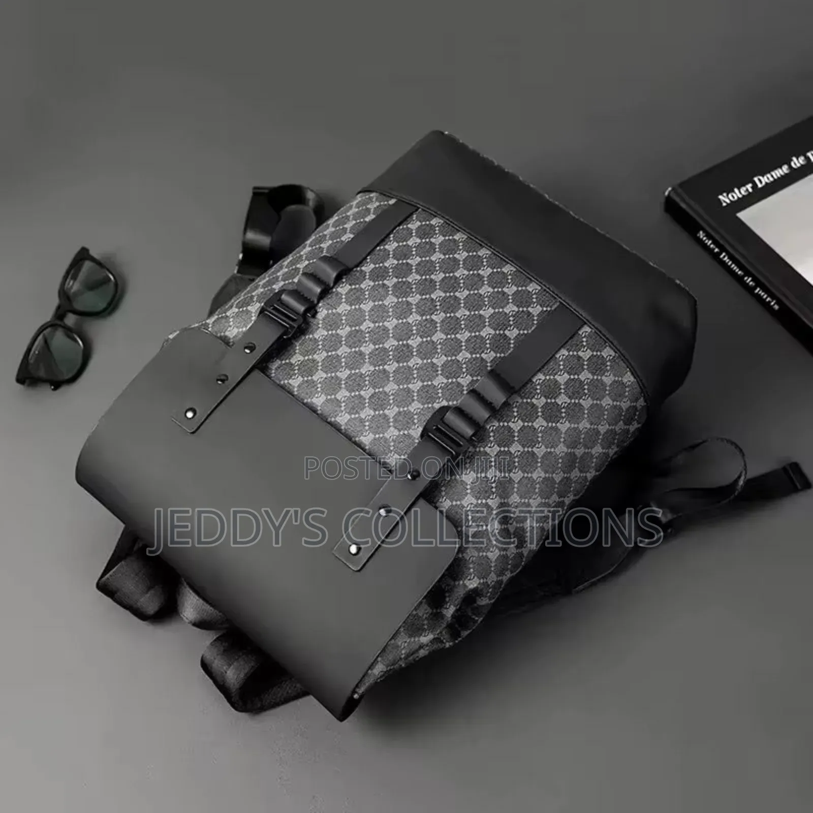 Casual Waterproof Laptop Backpack With Strong Leather and Handle