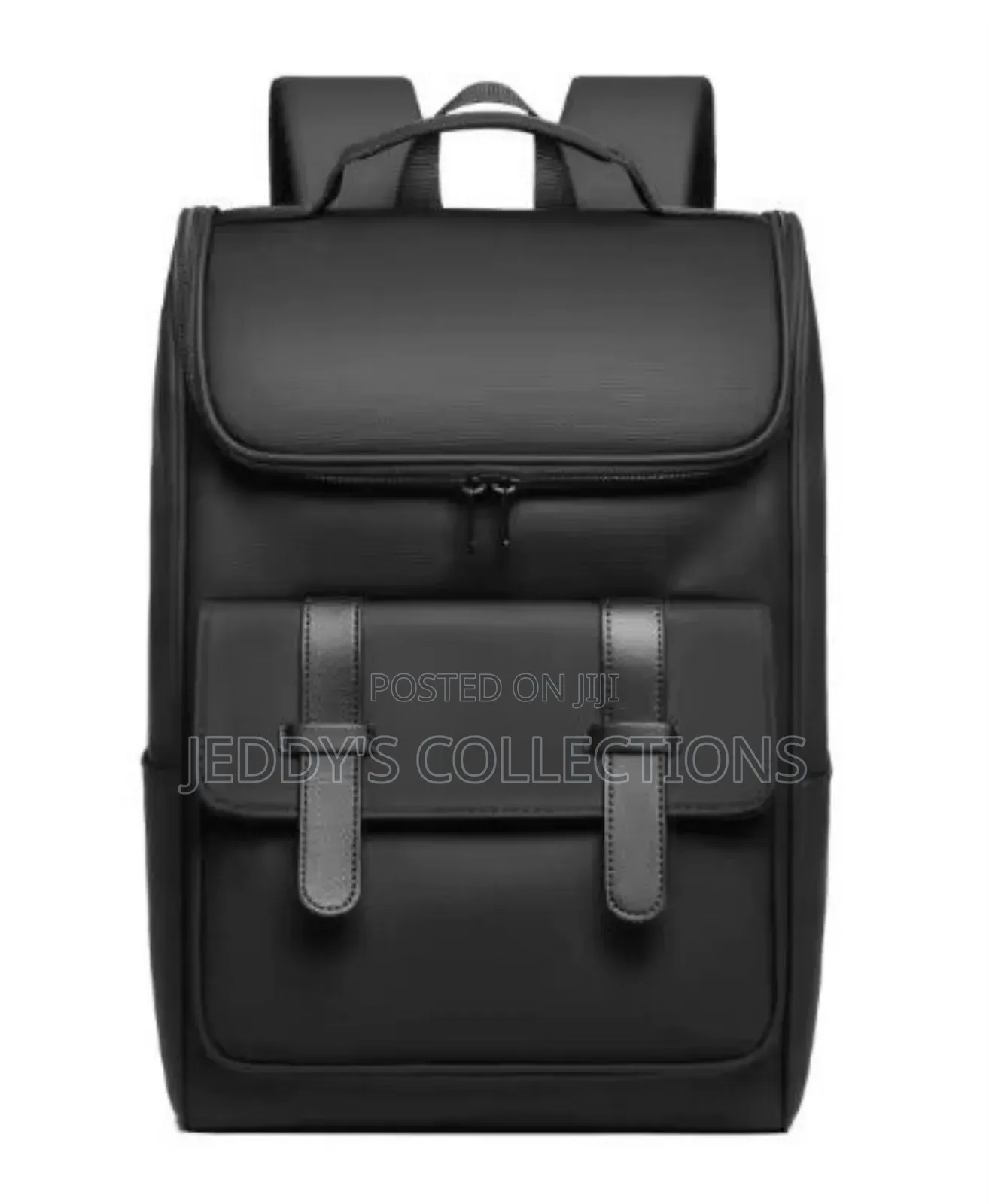 Casual Waterproof Laptop Backpack With Strong Leather and Handle