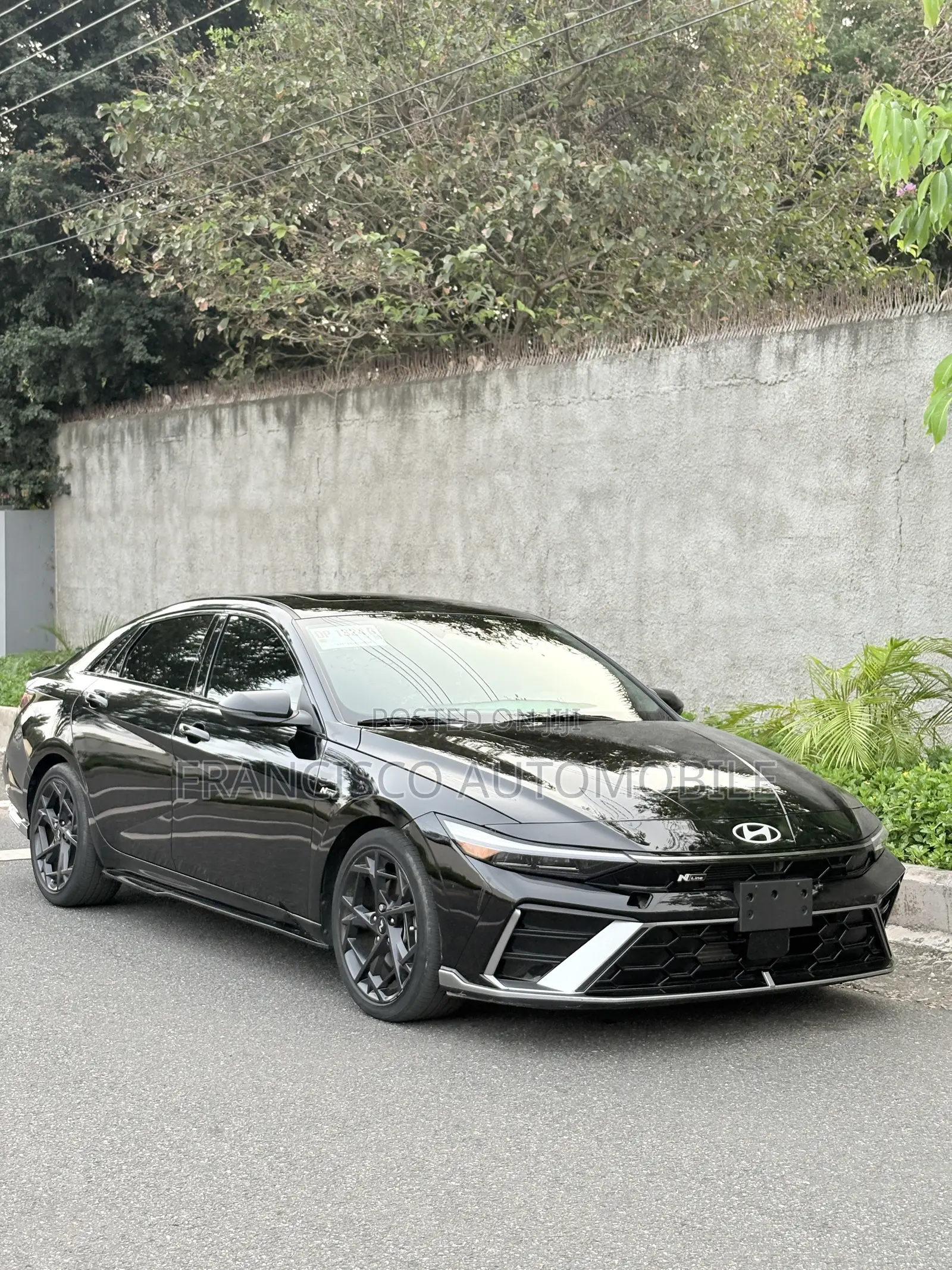 Hyundai Elantra N Line 2024 Black
