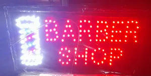 Barber Shop Led Sign.
