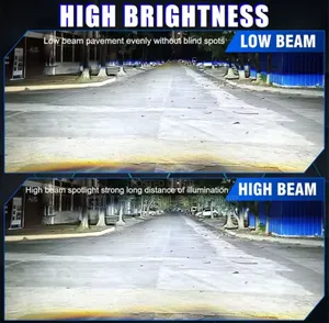 Laser Projector H4 Headlights Super Bright Lm