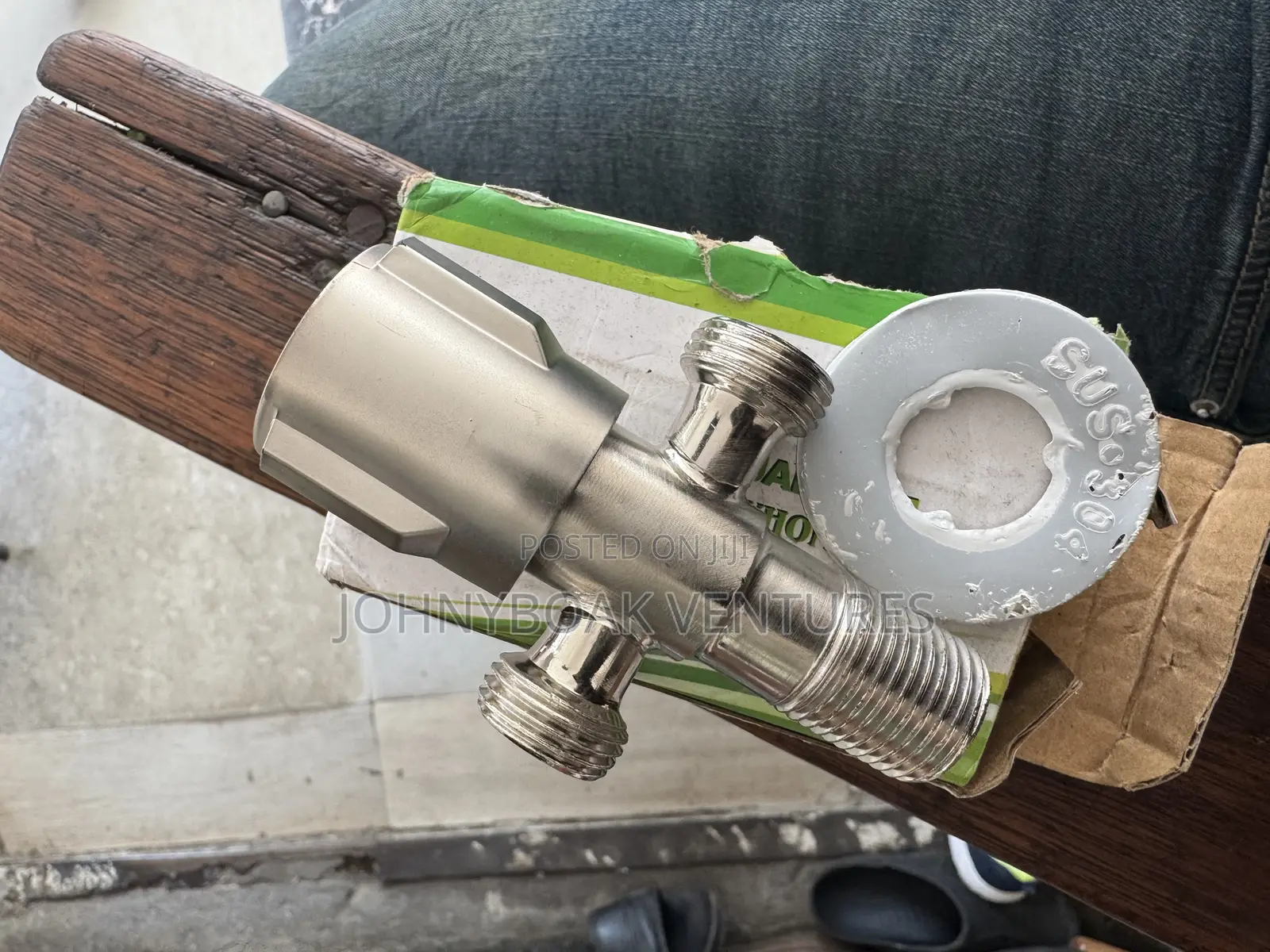 Double Faucet Angle Valve