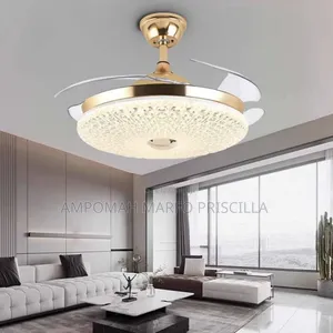 Chandelier Bluetooth Fan Light