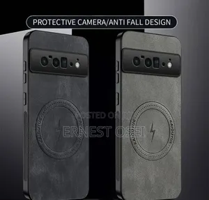 Leather Wireless Charging Case for Pixel 6