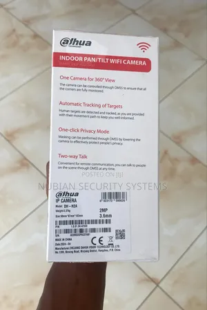 Indoor Pan/Tilt Wifi Camera