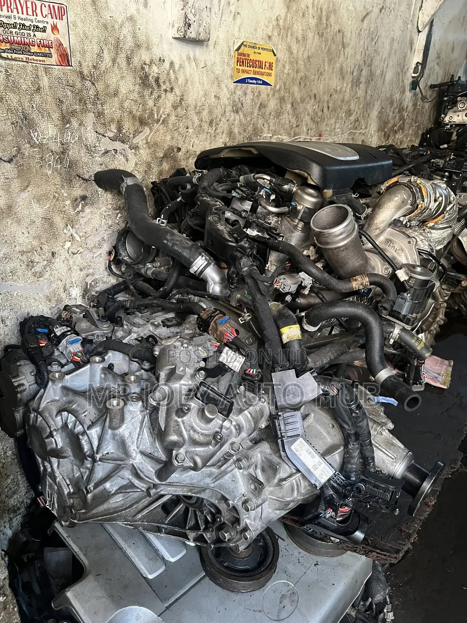 Hyundai Tucson 2020 2021 Complete Engine With Gearbox
