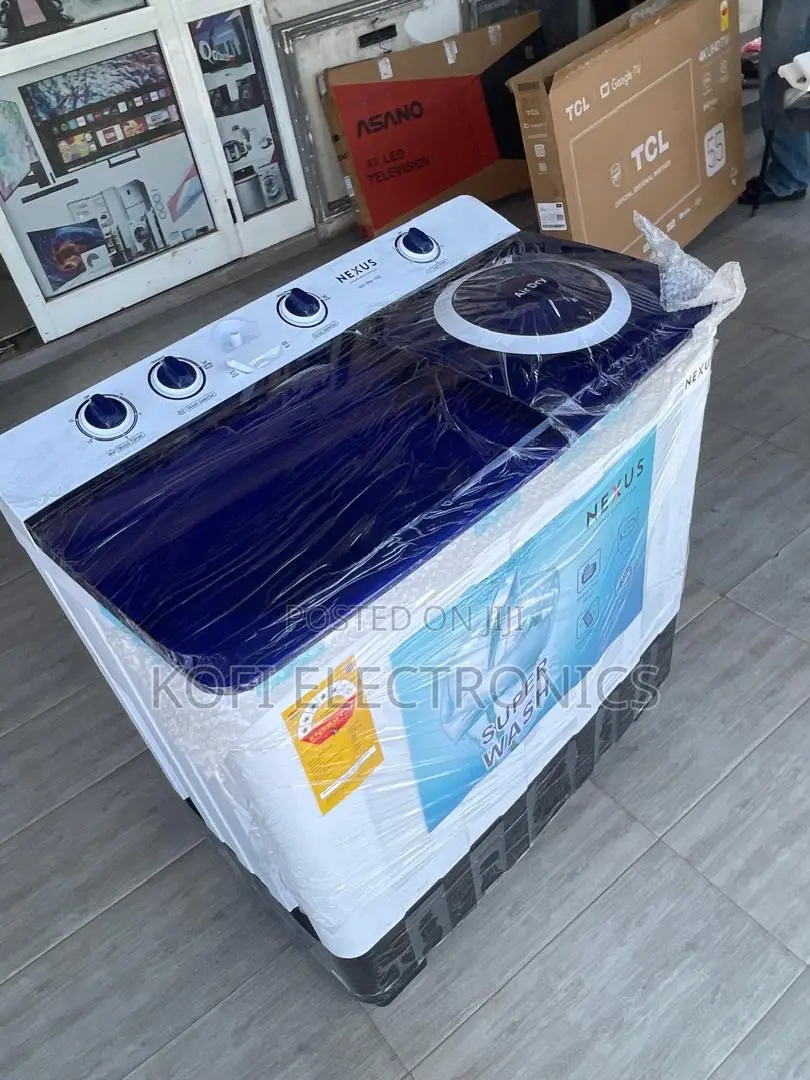 Nexus 15kg Maxwash Twin Tub Fast Wash, Fast Spin