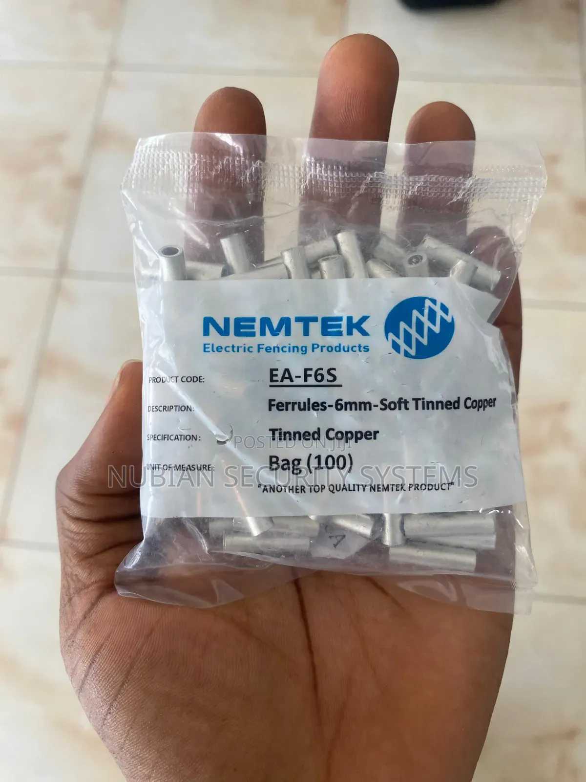 Ferrules- 6mm Soft Tinned (Copper)