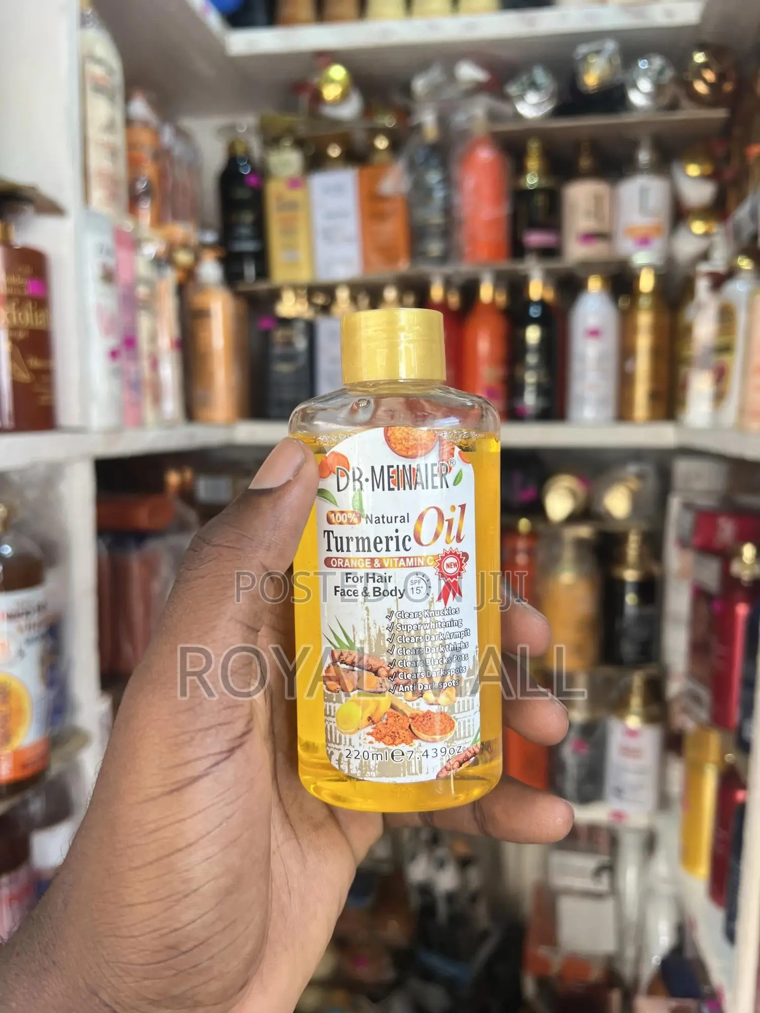Dr Meinaier 100% Natural Tumeric Oil