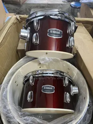 Professional Yamaha Drum (Wine Red)
