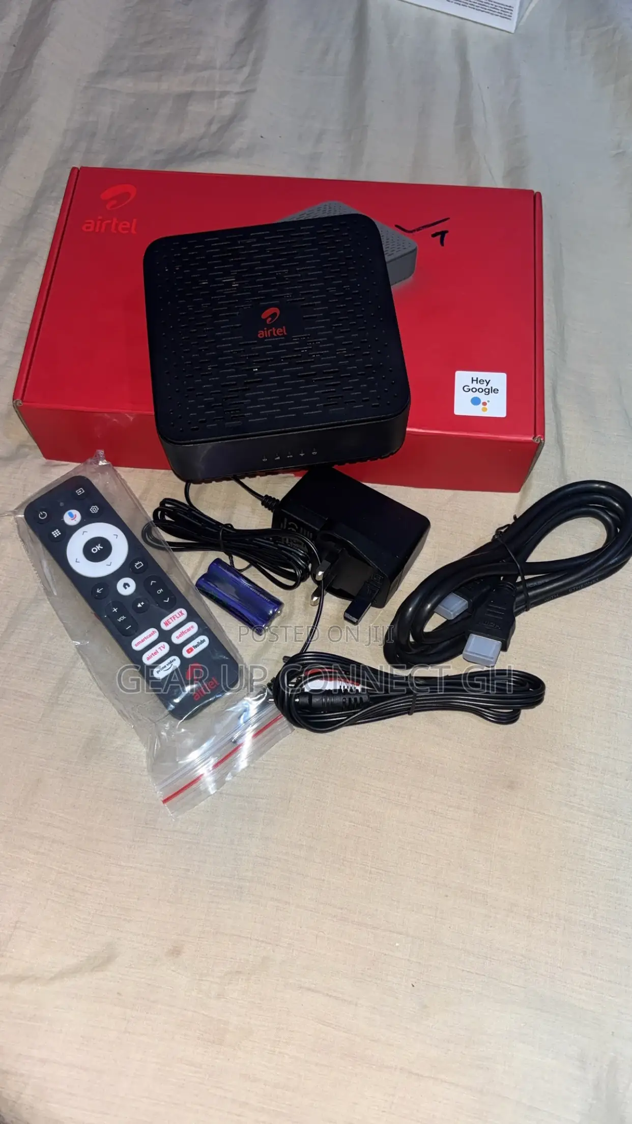 Airtel Android 4g Tv Box + Router