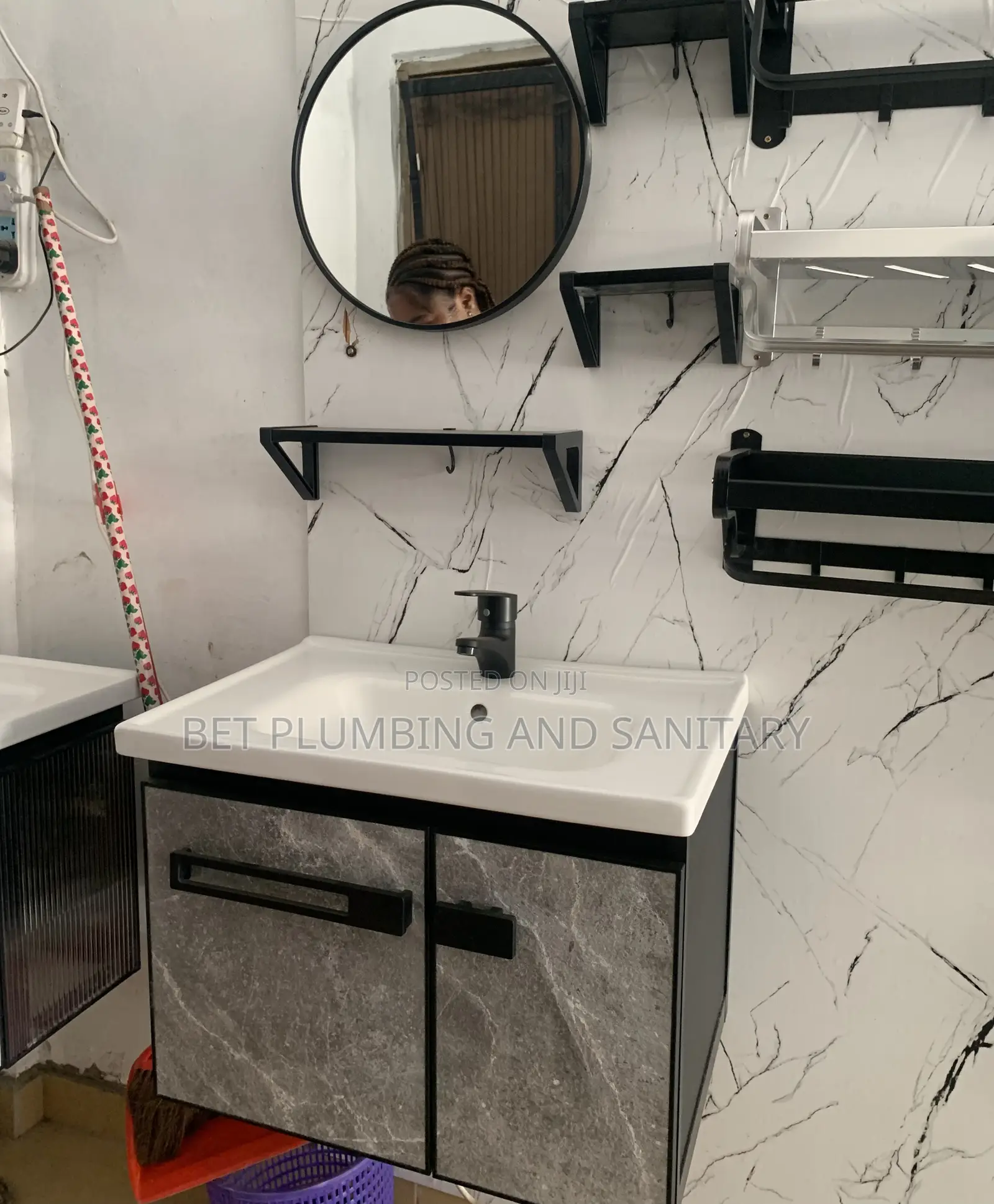 Imported Cabinet Basin With Mirror_wash Hand Cabinet Basin and Mirror