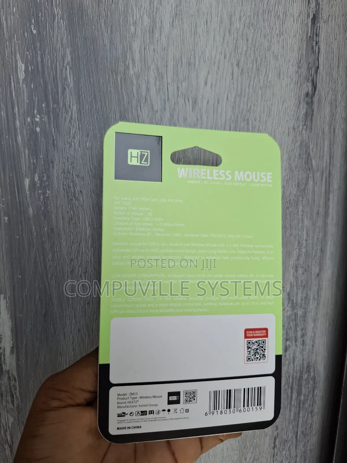 Heatz Zm15 Wireless Mouse