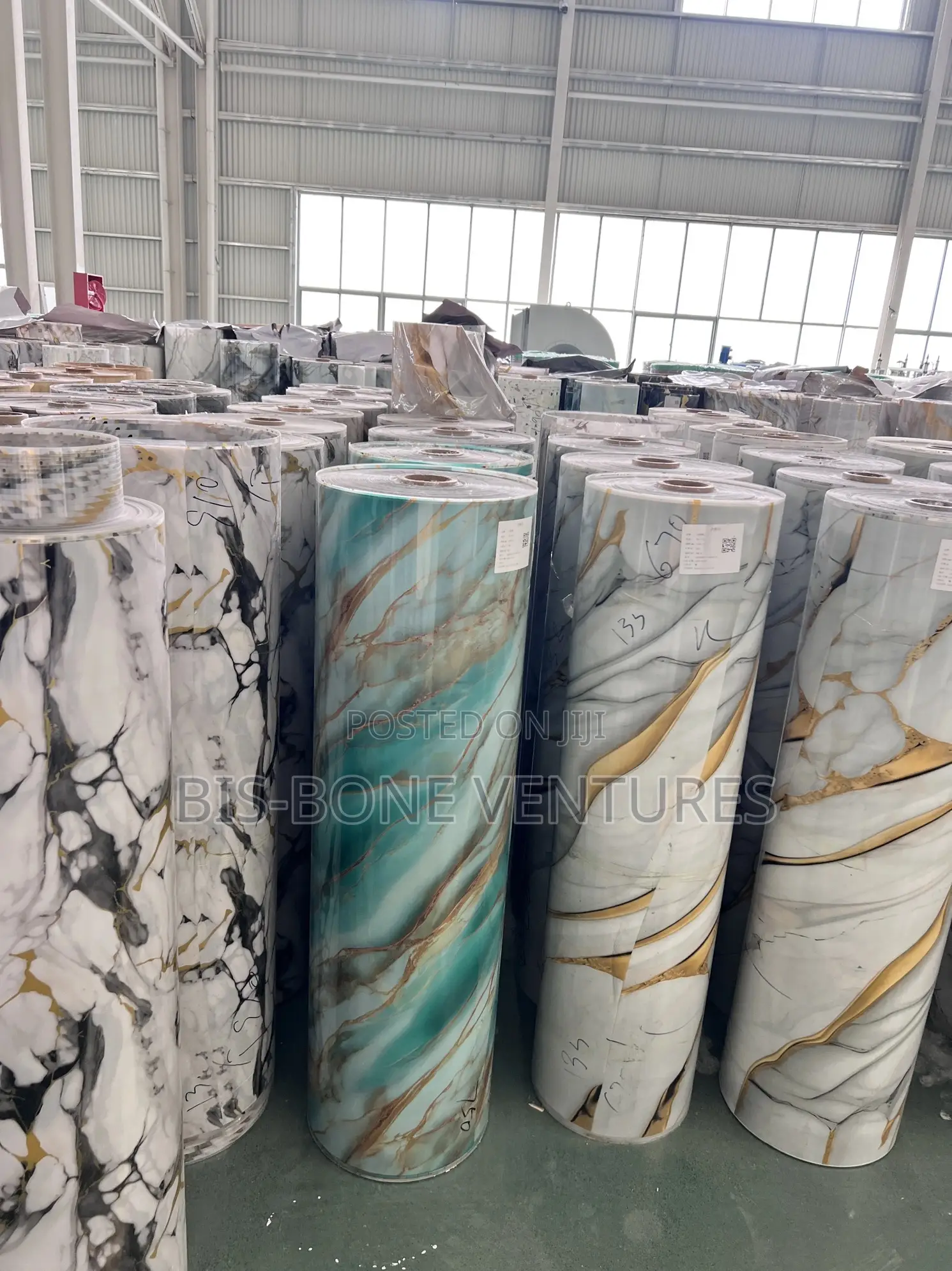Wall Paper Marble Sticker Design(4ft X 9.5ft) Free Delivery for 10pcs