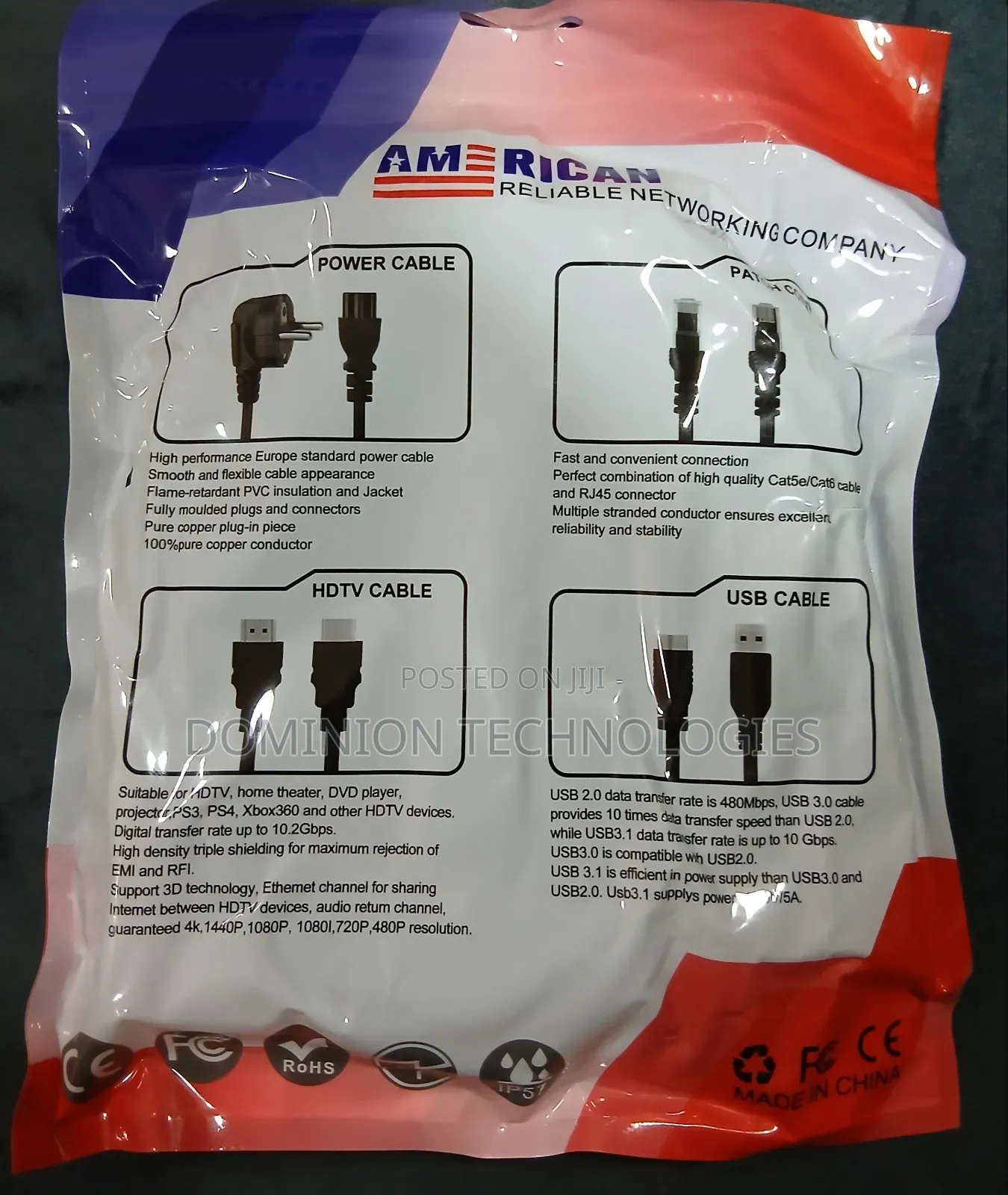 1.5m HDTV American High Speed Original Cable