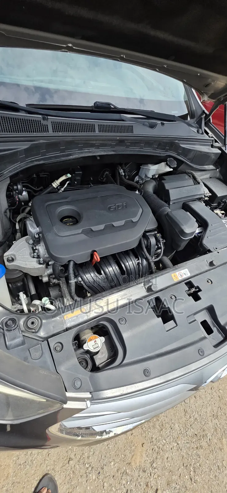 Hyundai Santa Fe Limited FWD 2017 Gray