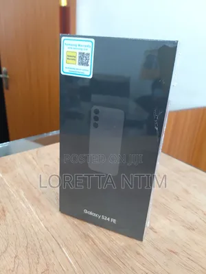 New Samsung Galaxy S24 FE 256 GB Black