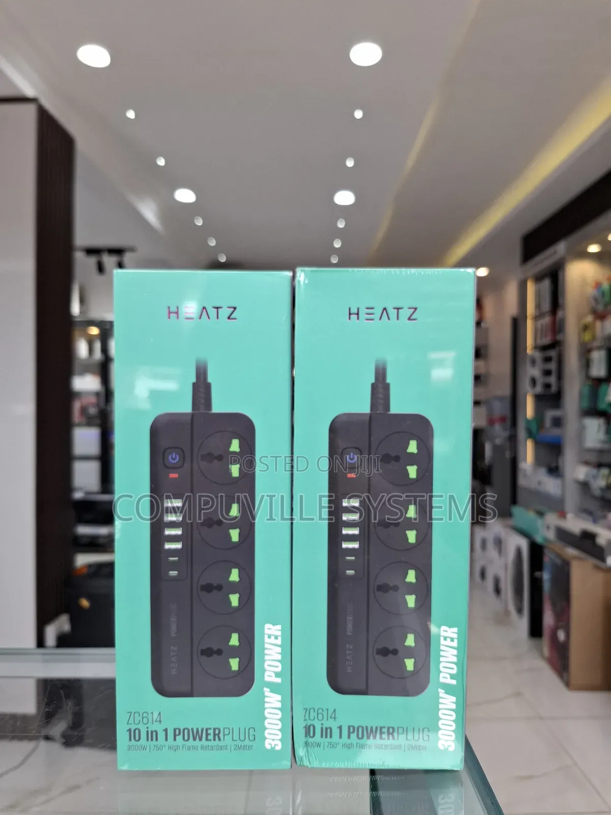 Heatz Zc614 10 in 1 Powerplug