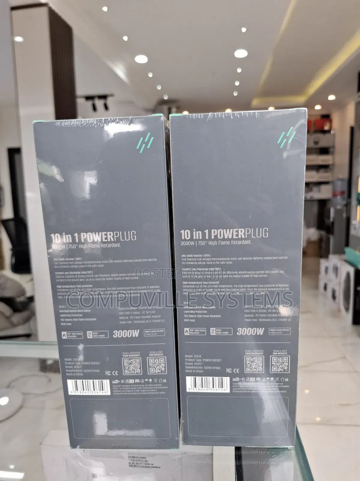 Heatz Zc614 10 in 1 Powerplug