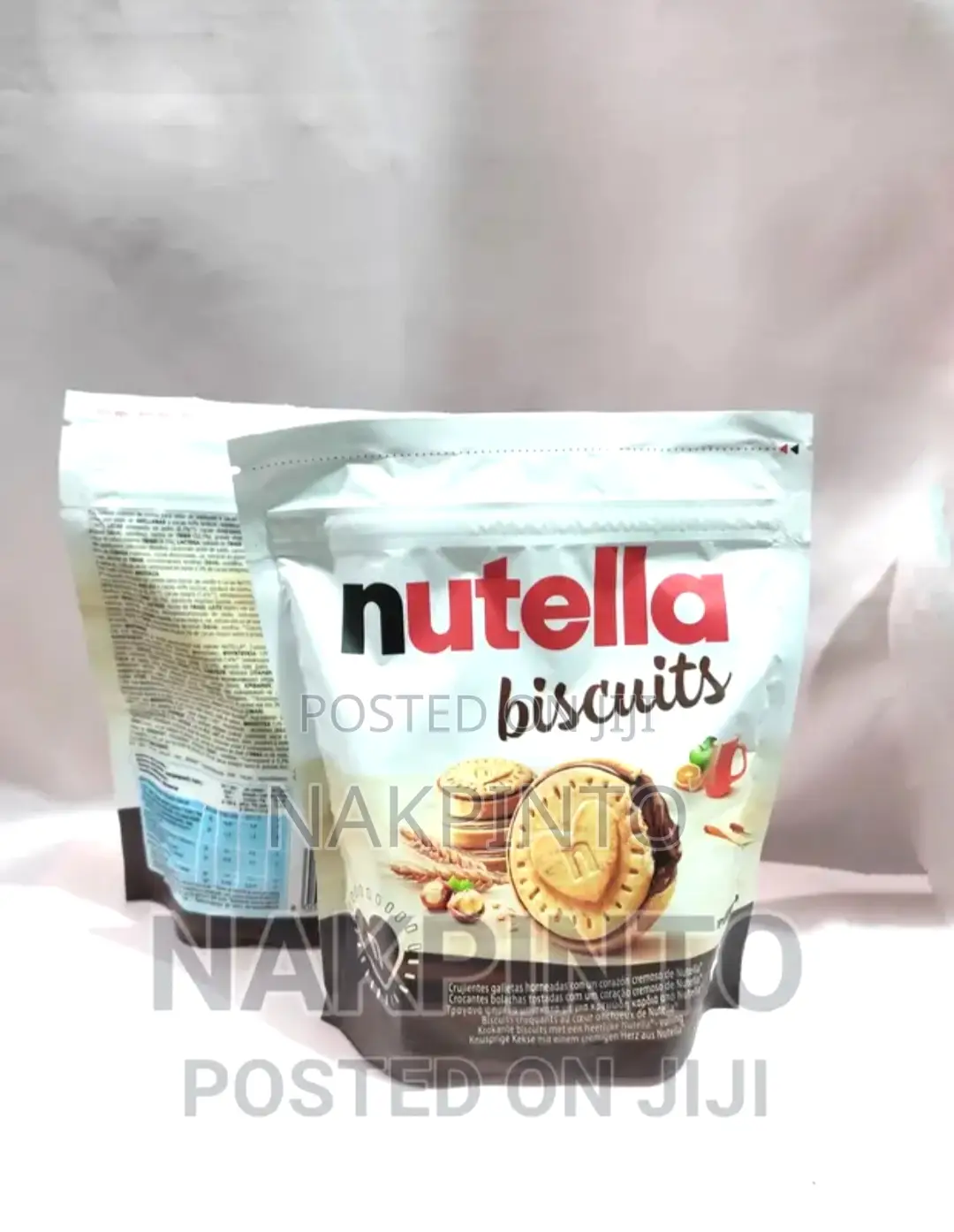 Nutella Biscuit (14x, 193g) in Resealable Bag With a Cream Spread