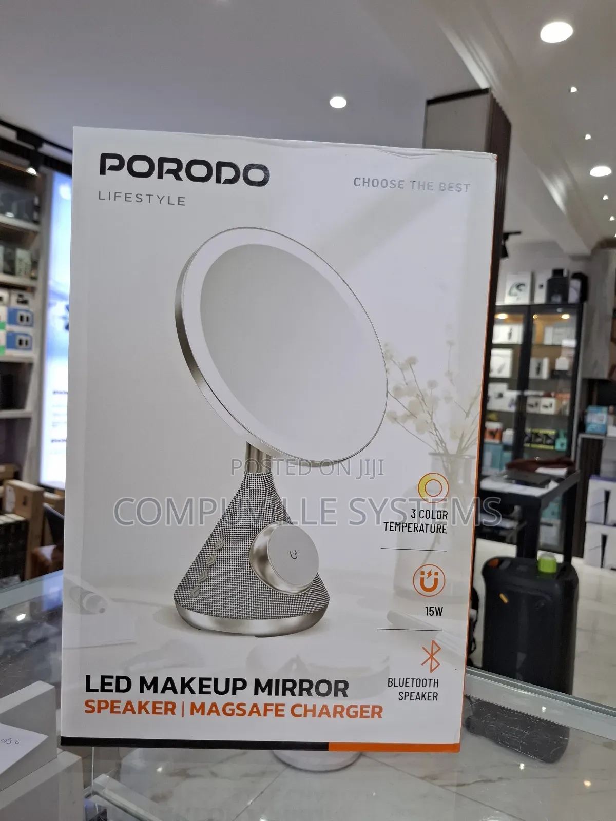 Porodo Led Makeup Mirror
