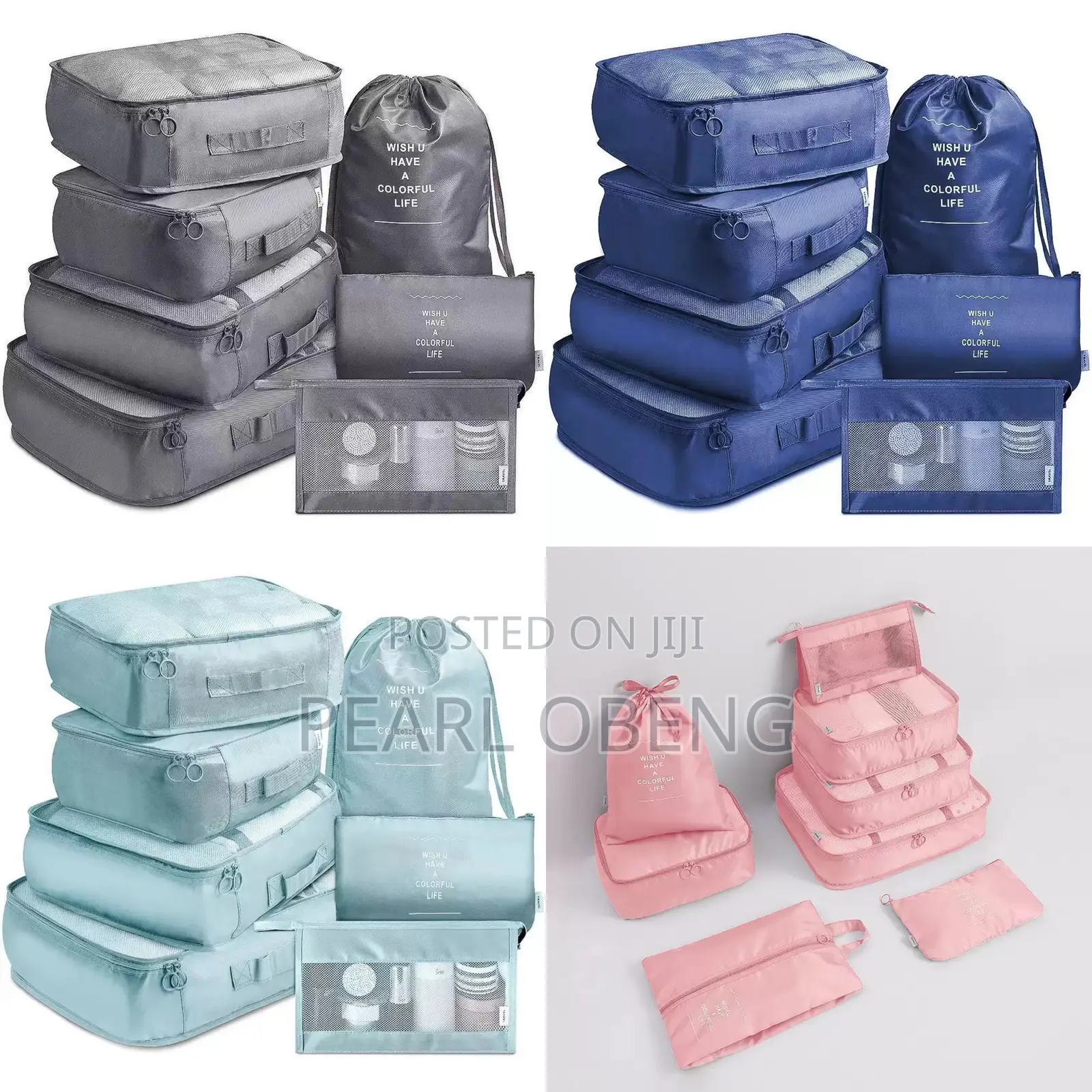 Traveling Storage Bags Organizer Traveling Cubes