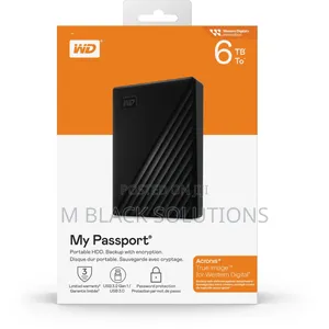 Wd My Passport 6tb External Hard Drive