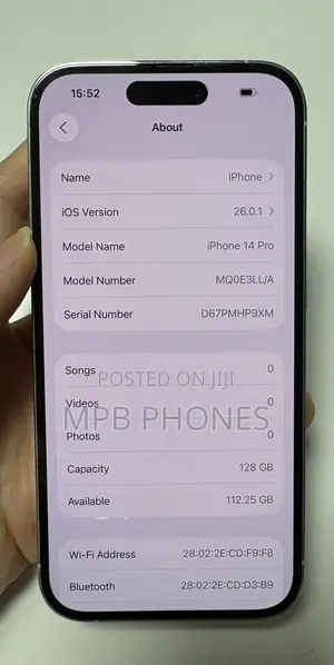 Apple iPhone 14 Pro 128 GB White
