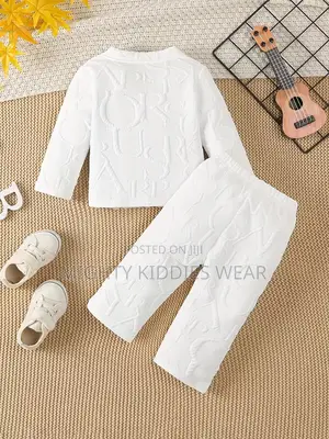 Boys'casual Short Sleeve T-Shirt and Straight Pants Ages 6-9m /18-24m